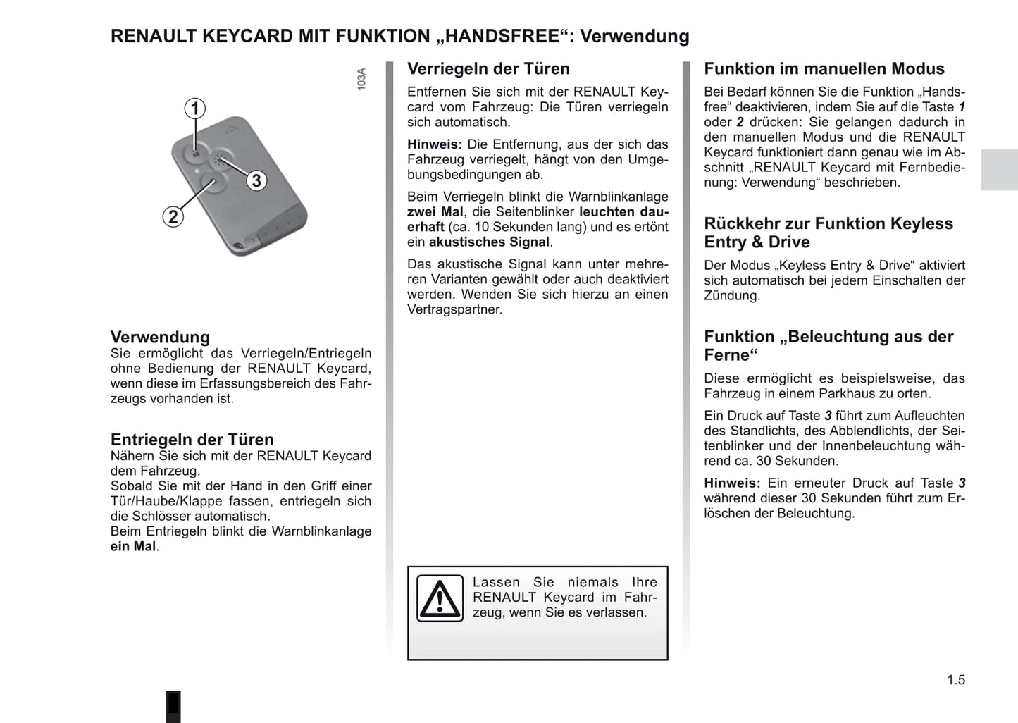 2006-2014 Renault Espace Manuel du propriétaire | Allemand