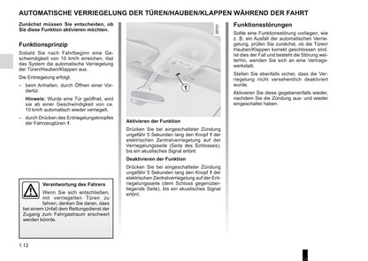 2006-2014 Renault Espace Manuel du propriétaire | Allemand