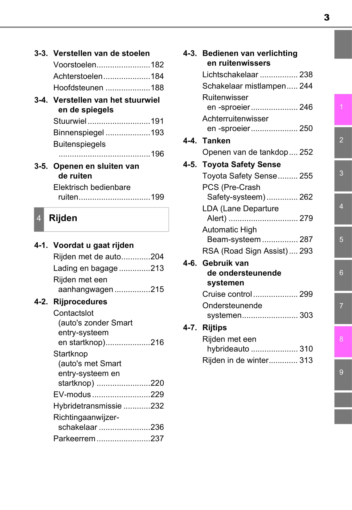 2019-2020 Toyota Yaris Hybrid Owner's Manual | Dutch