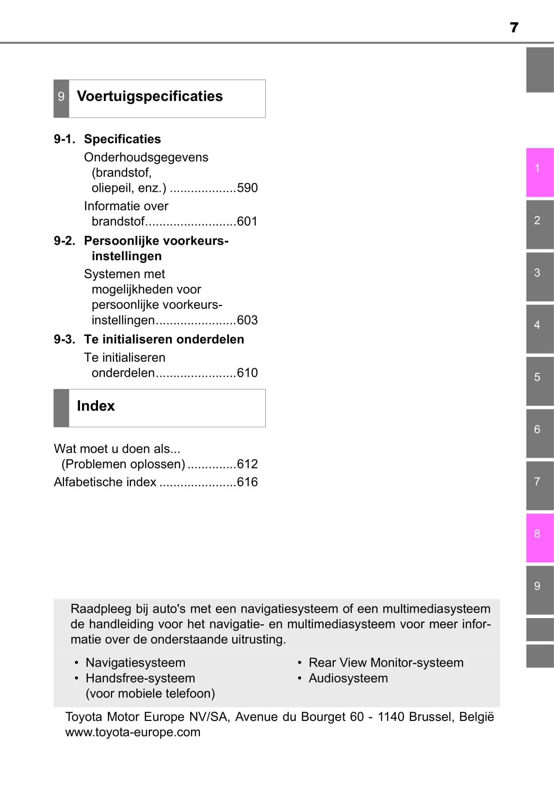 2019-2020 Toyota Yaris Hybrid Owner's Manual | Dutch