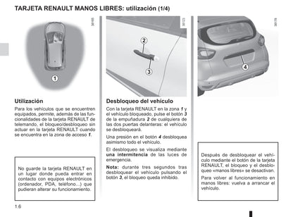 2013-2017 Renault Captur Manuel du propriétaire | Espagnol