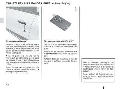 2013-2017 Renault Captur Manuel du propriétaire | Espagnol