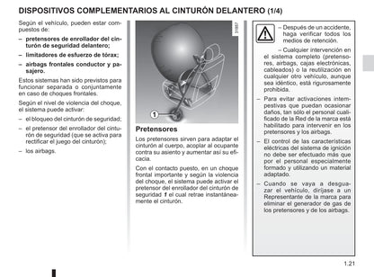 2013-2017 Renault Captur Manuel du propriétaire | Espagnol