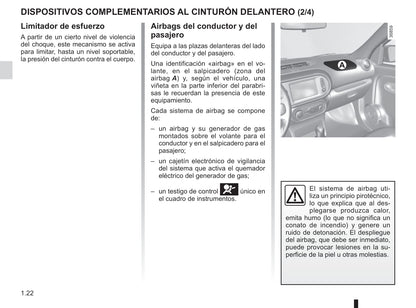 2013-2017 Renault Captur Manuel du propriétaire | Espagnol