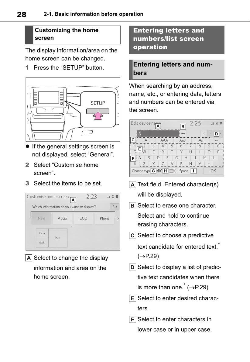 Toyota Yaris Cross Navigation / Multimedia Manual 2021 - 2023