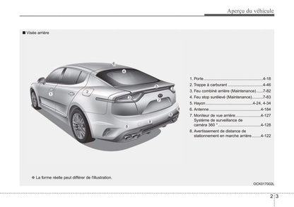 2020 Kia Stinger Owner's Manual | French