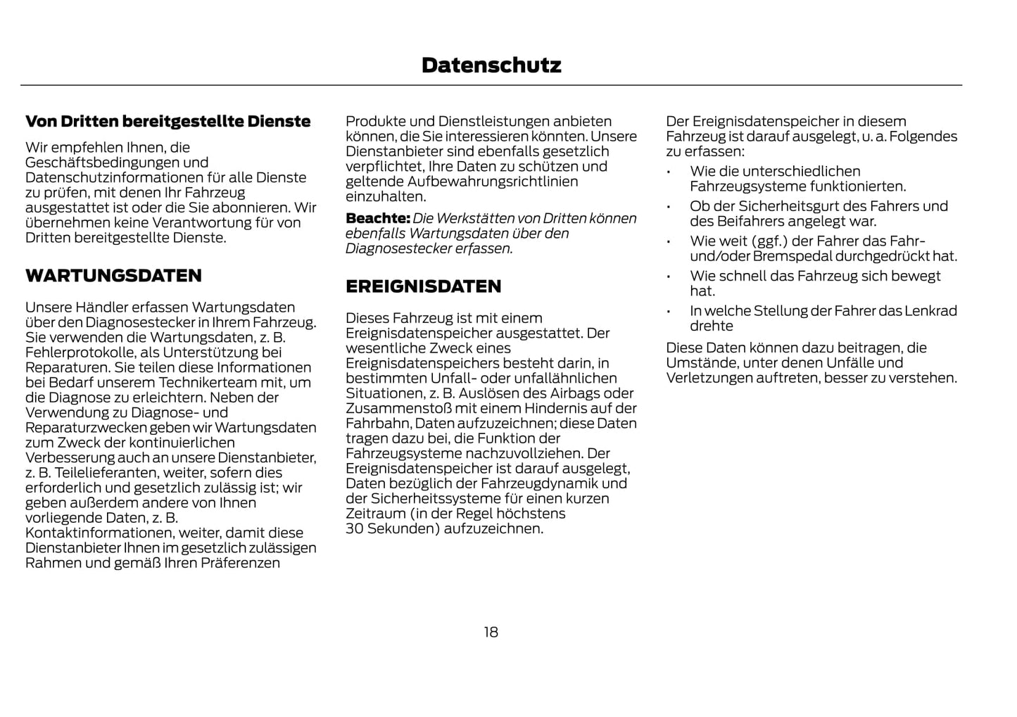 2021-2022 Ford Kuga Vignale/Kuga Vignale Hybrid Owner's Manual | German