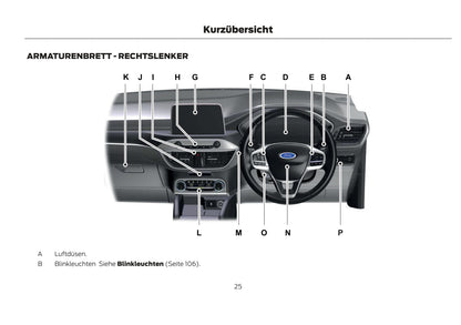 2021-2022 Ford Kuga Vignale/Kuga Vignale Hybrid Owner's Manual | German