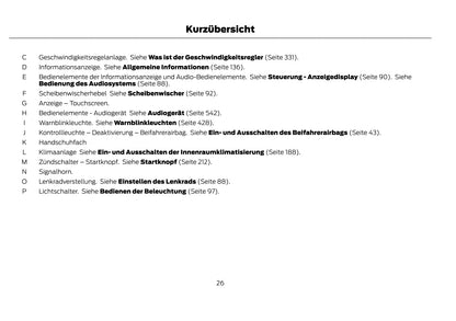 2021-2022 Ford Kuga Vignale/Kuga Vignale Hybrid Owner's Manual | German