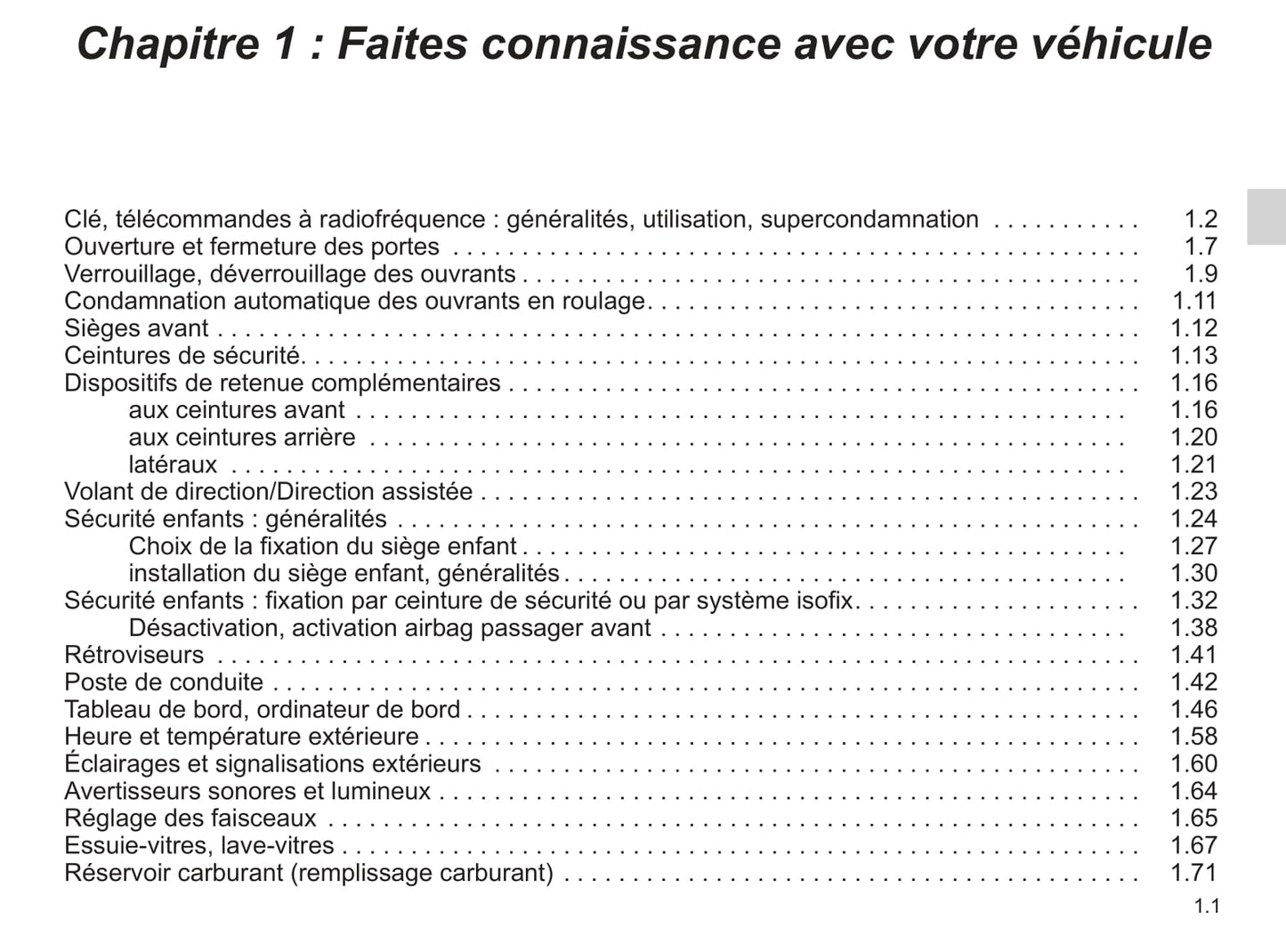 2019-2020 Renault Twingo Owner's Manual | French