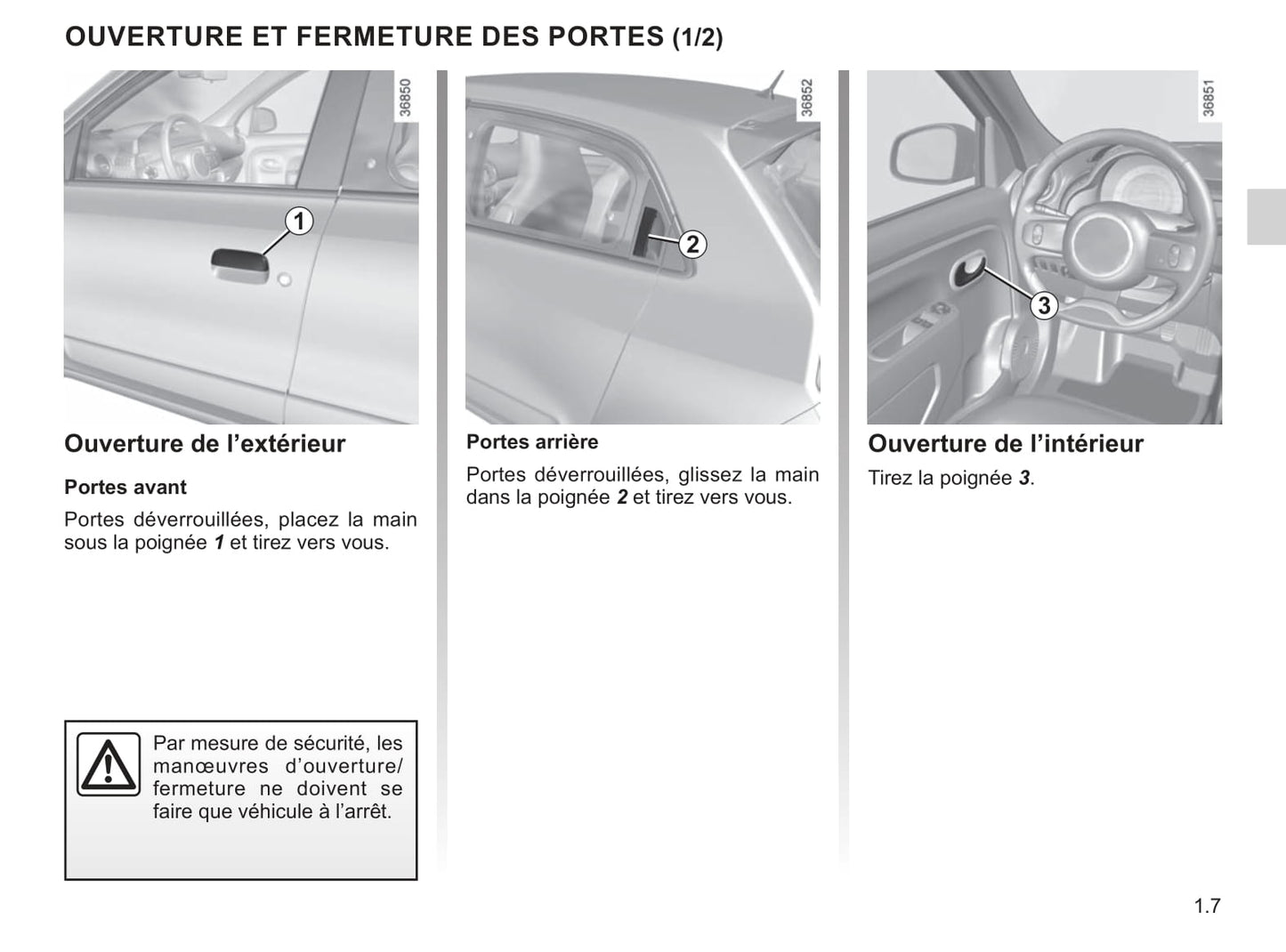 2019-2020 Renault Twingo Owner's Manual | French