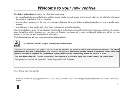 2015-2016 Renault Scénic/Grand Scénic Owner's Manual | English