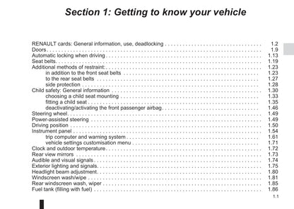 2015-2016 Renault Scénic/Grand Scénic Owner's Manual | English