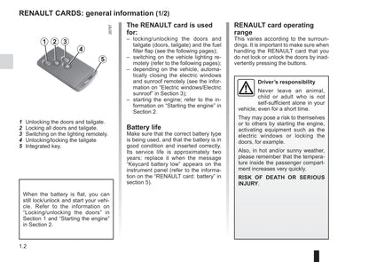 2015-2016 Renault Scénic/Grand Scénic Owner's Manual | English