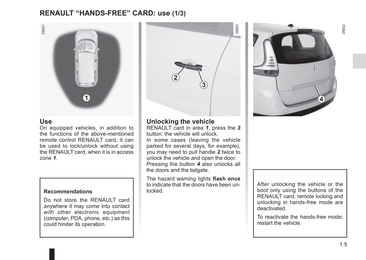 2015-2016 Renault Scénic/Grand Scénic Owner's Manual | English