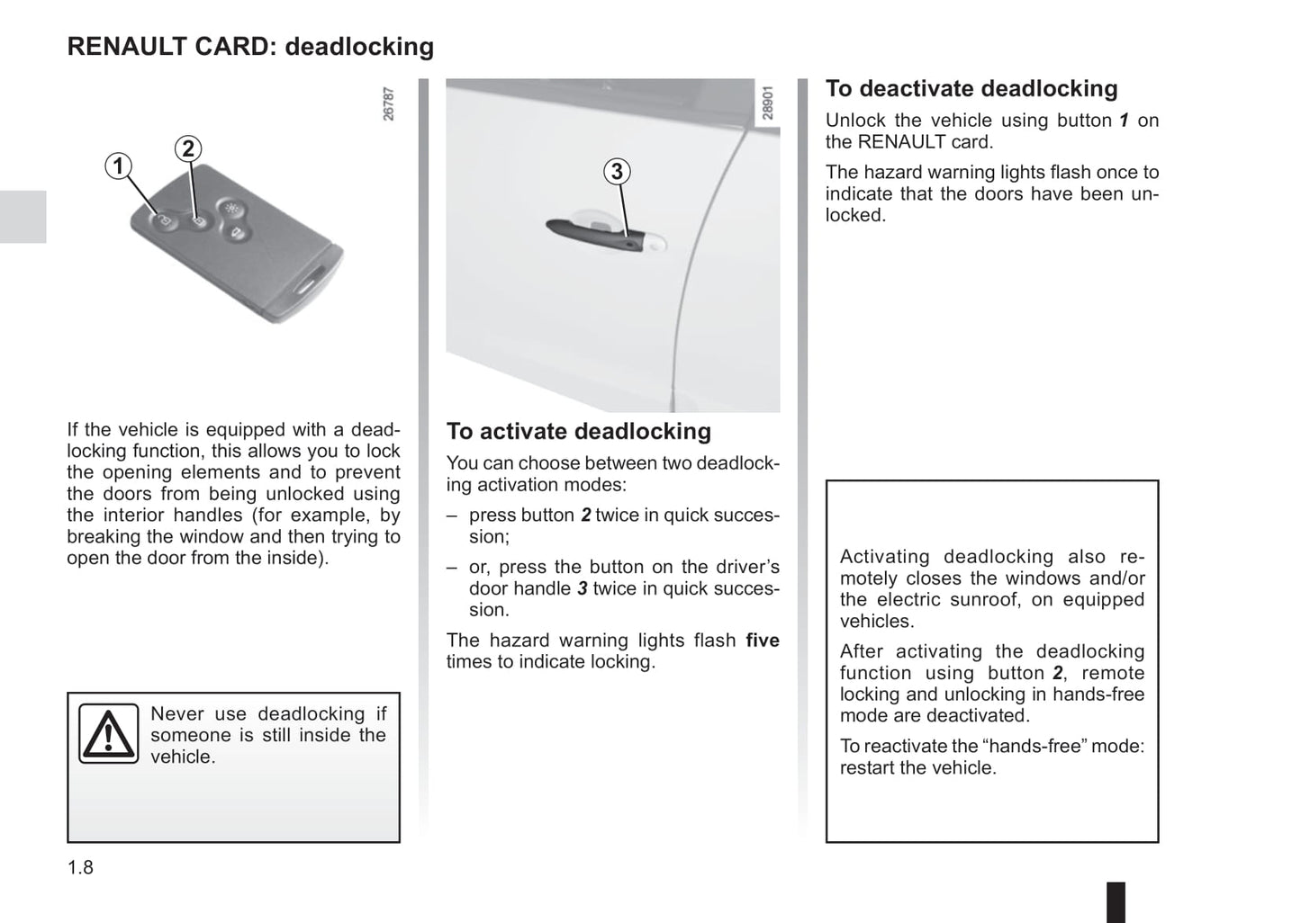 2015-2016 Renault Scénic/Grand Scénic Owner's Manual | English