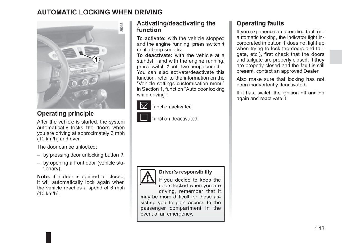 2015-2016 Renault Scénic/Grand Scénic Owner's Manual | English