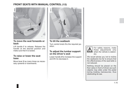 2015-2016 Renault Scénic/Grand Scénic Owner's Manual | English