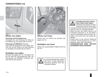 2016-2017 Renault Twingo Owner's Manual | German