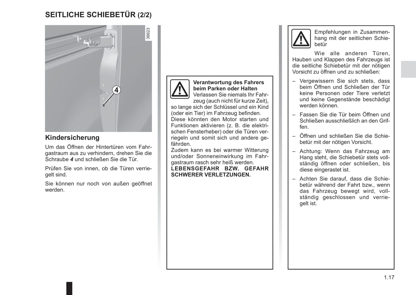 2016-2017 Renault Twingo Owner's Manual | German