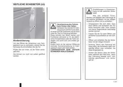 2016-2017 Renault Twingo Owner's Manual | German