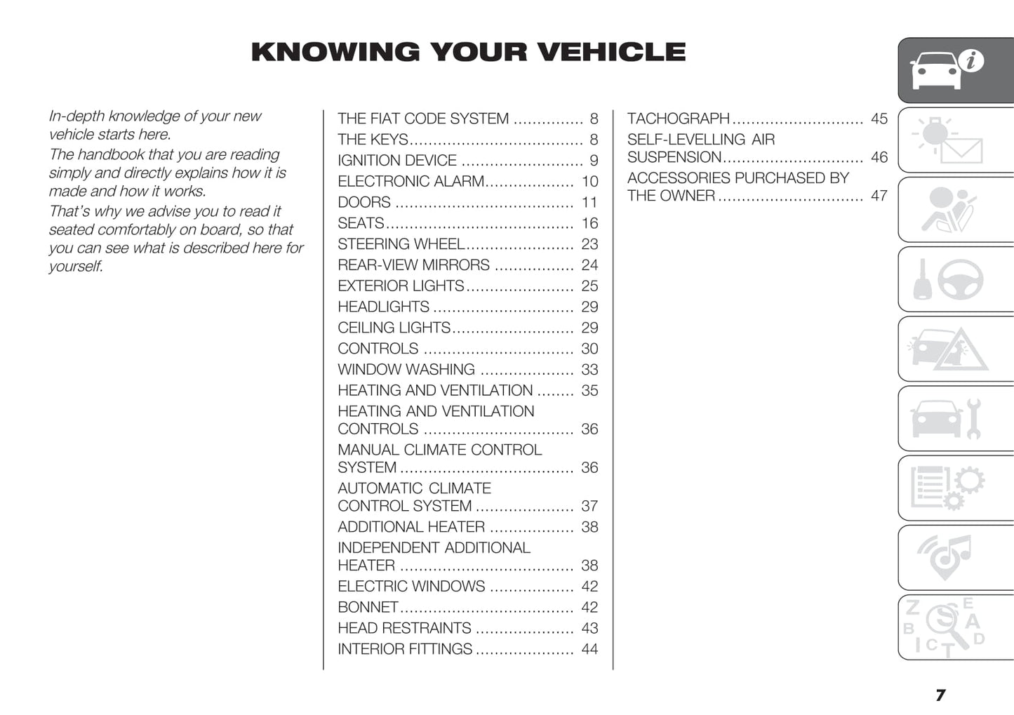 2019-2020 Fiat Ducato Owner's Manual | English