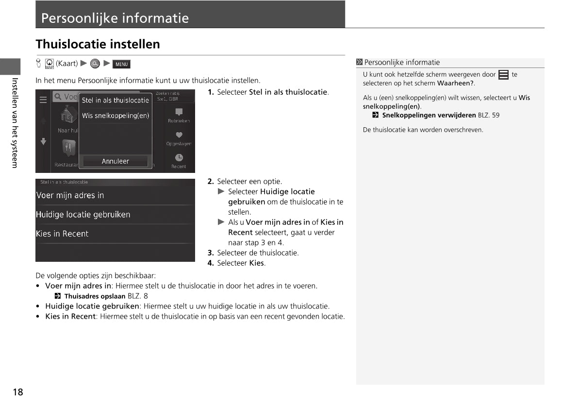 Honda CR-V Infotainment Handleiding 2018 - 2019