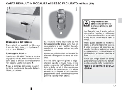 2019-2020 Renault Clio Owner's Manual | Italian