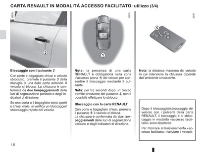 2019-2020 Renault Clio Owner's Manual | Italian