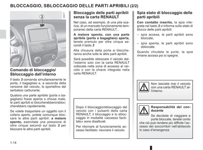 2019-2020 Renault Clio Owner's Manual | Italian