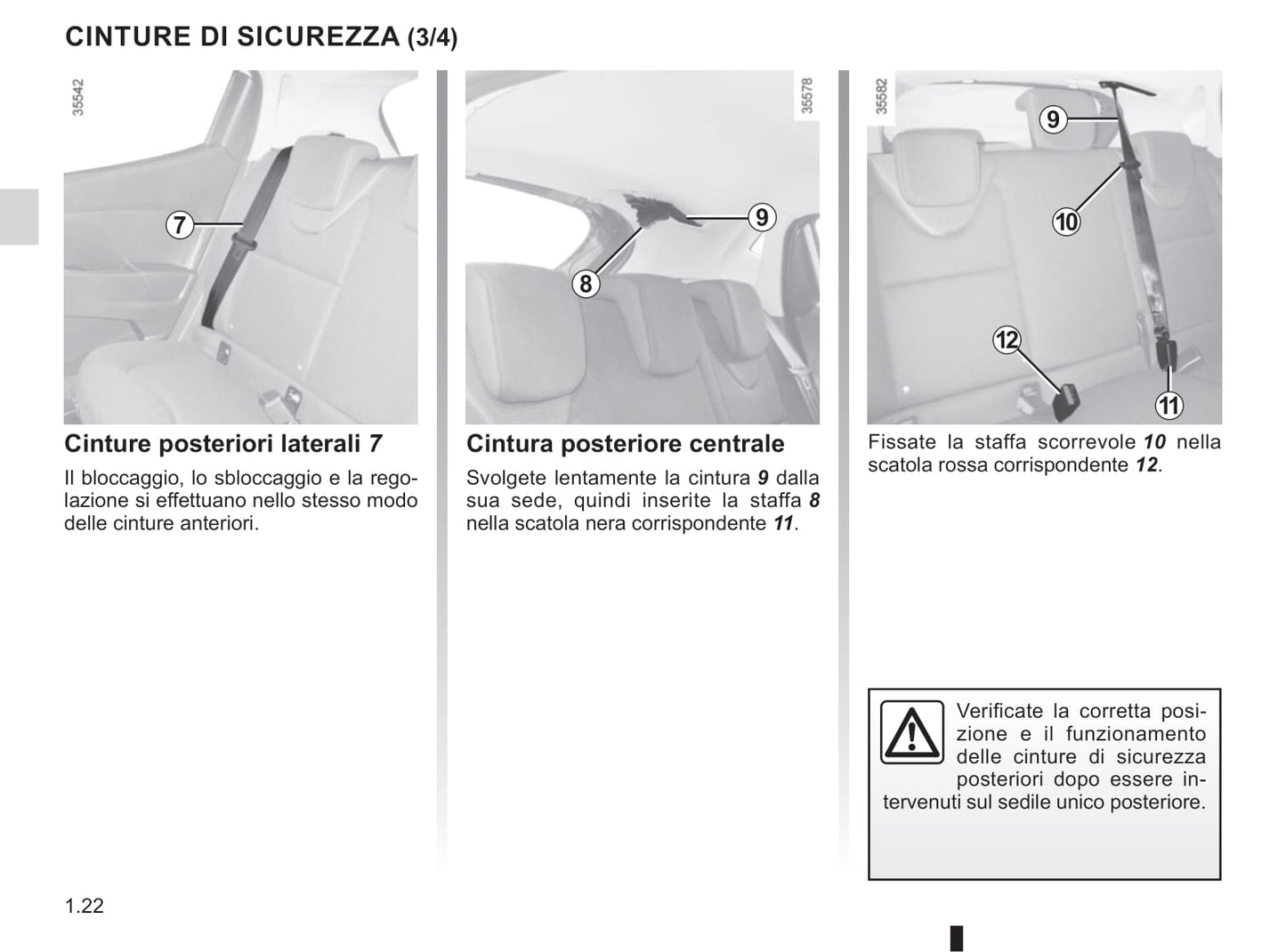 2019-2020 Renault Clio Owner's Manual | Italian