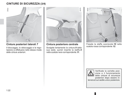 2019-2020 Renault Clio Owner's Manual | Italian