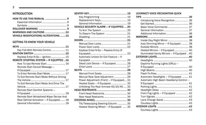 2020 Jeep Renegade Owner's Manual | English