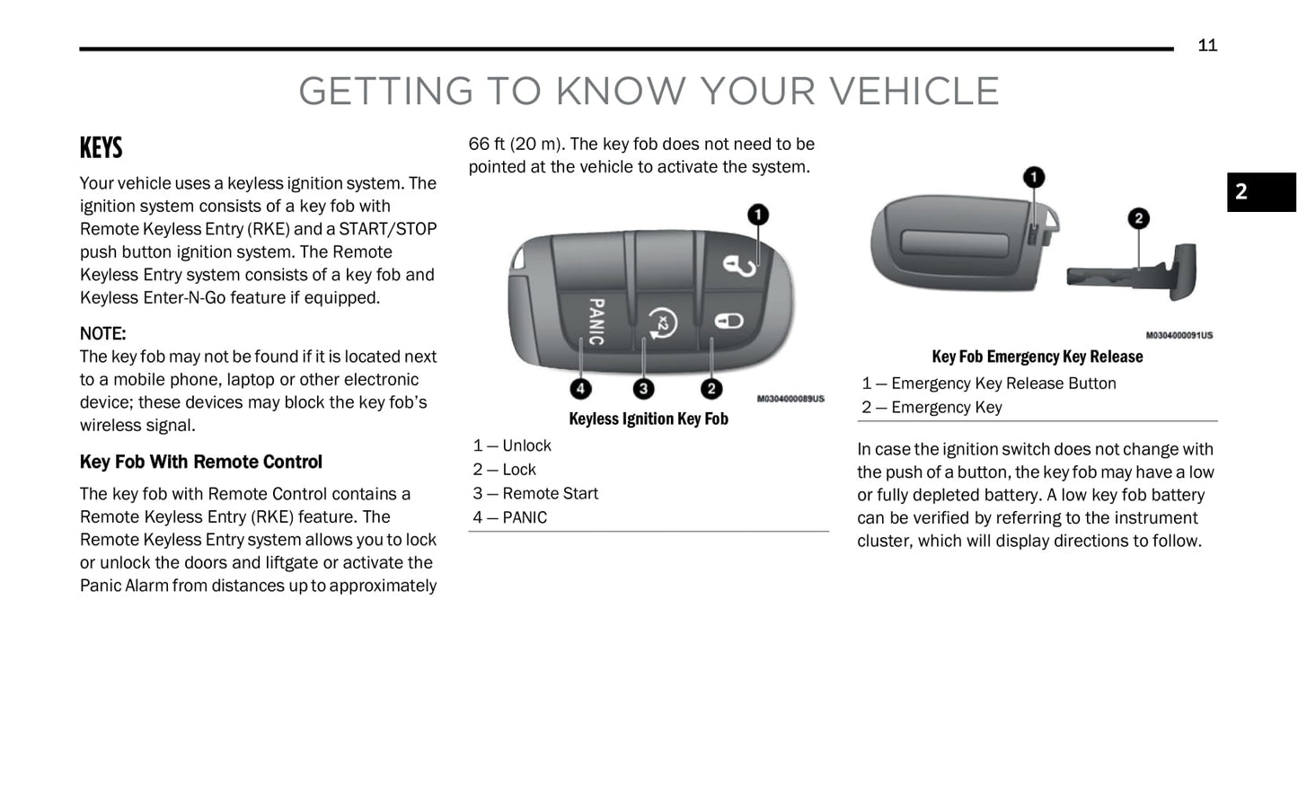 2020 Jeep Renegade Owner's Manual | English