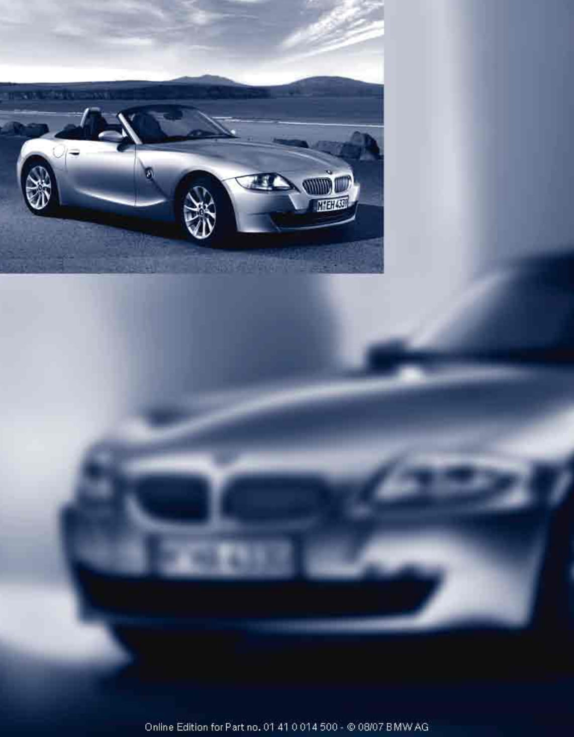 2008 BMW Z4 Owner's Manual | English