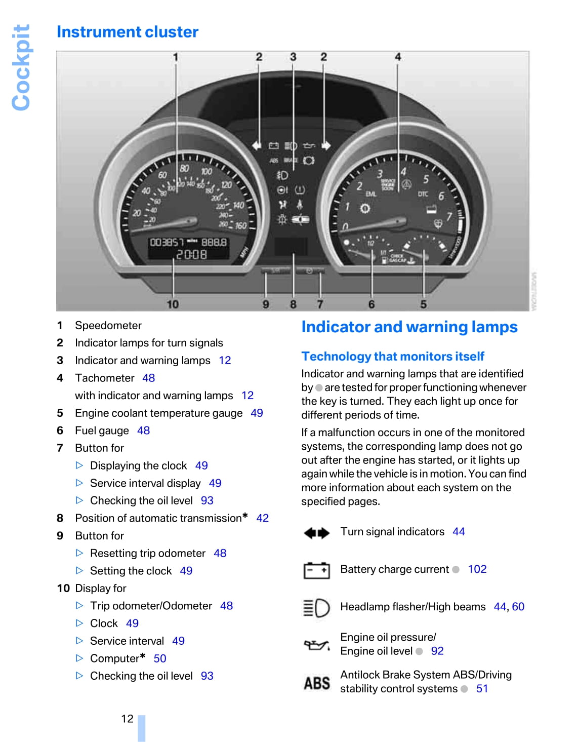 2008 BMW Z4 Owner's Manual | English