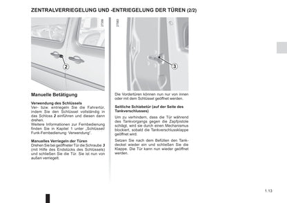 2016-2017 Renault Kangoo Owner's Manual | German