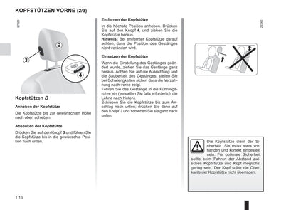 2016-2017 Renault Kangoo Owner's Manual | German