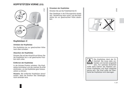 2016-2017 Renault Kangoo Owner's Manual | German