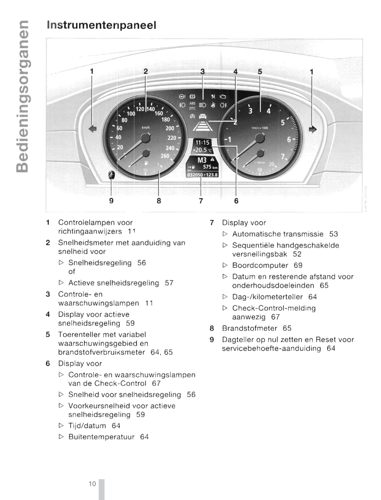 2003-2007 BMW 5-serie Manuel du propriétaire | Néerlandais