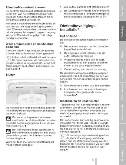 2003-2007 BMW 5-serie Manuel du propriétaire | Néerlandais