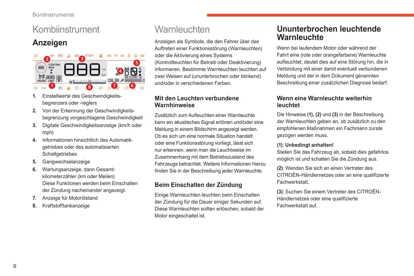 2018-2019 Citroën C4 Cactus Gebruikershandleiding | Duits