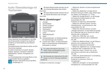 2019-2021 Peugeot Boxer Gebruikershandleiding | Duits