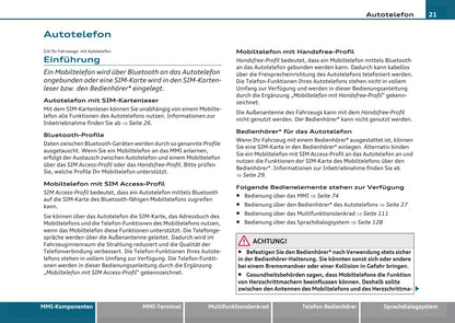 MMI navigation Bedienungsanleitung 2010