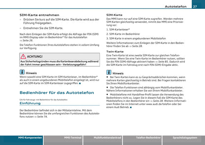 MMI navigation Bedienungsanleitung 2010