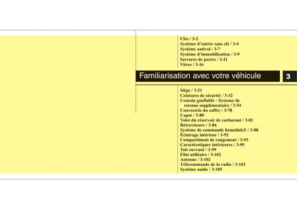 2007-2008 Kia Magentis Gebruikershandleiding | Frans