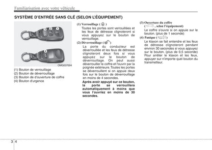 2007-2008 Kia Magentis Gebruikershandleiding | Frans