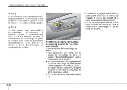 2007-2008 Kia Magentis Gebruikershandleiding | Frans