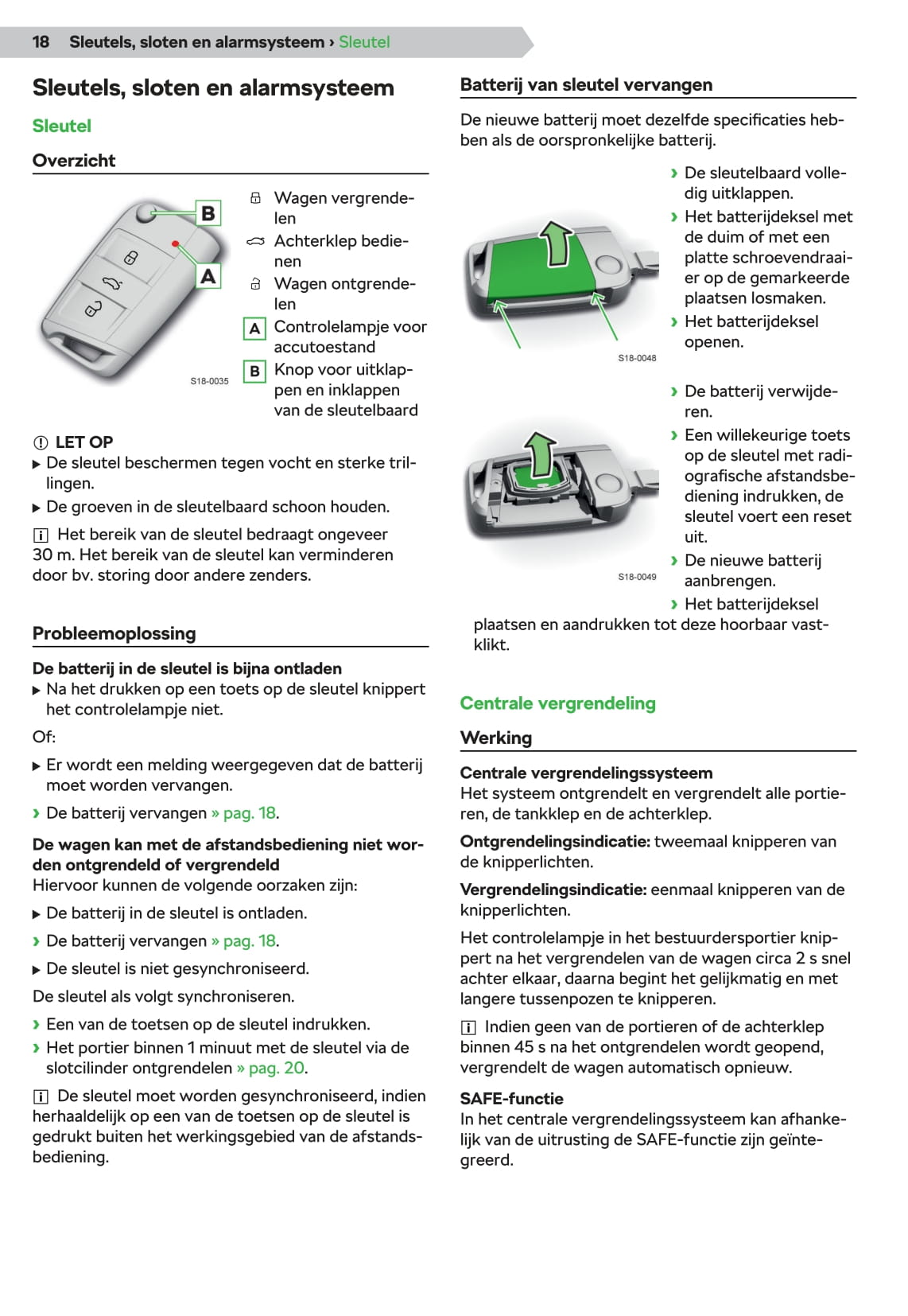 2019-2021 Skoda Scala Bedienungsanleitung | Niederländisch