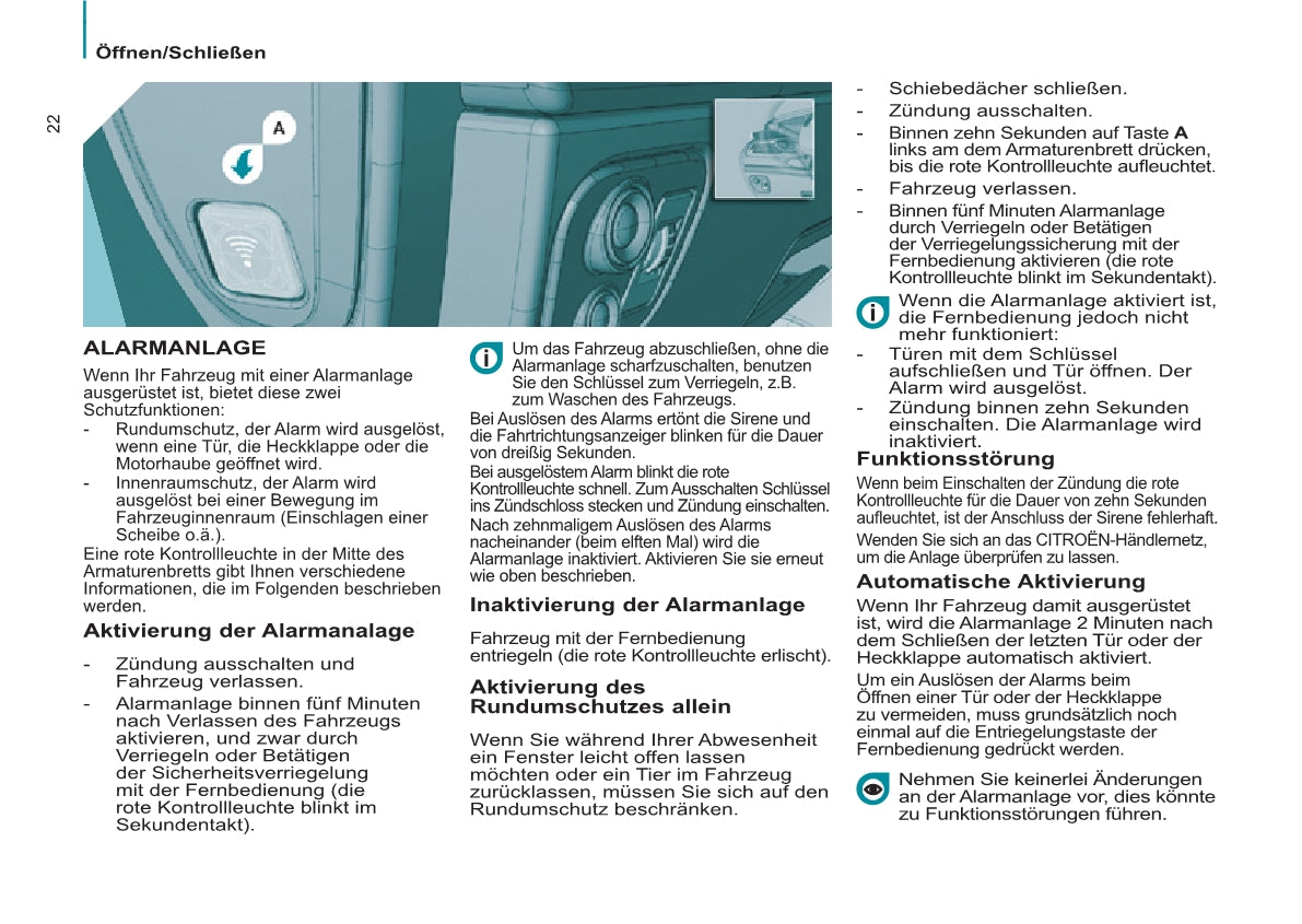 2013-2014 Citroën C8 Bedienungsanleitung | Deutsch